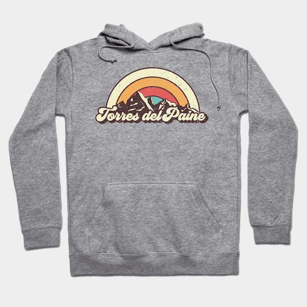 Torres del Paine hiking trip Hoodie by SerenityByAlex